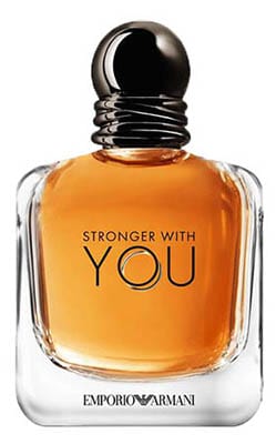 a bottle of Emporio Armani Stronger With You