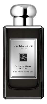 A bottle of Jo Malone Velvet Rose & Oud.