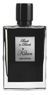 A bottle of Kilian Back to Black