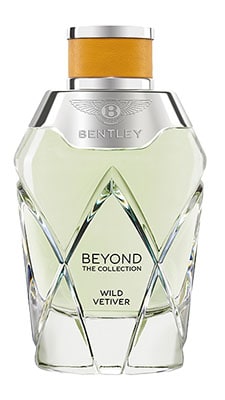 A bottle of Bentley Wild Vetiver.
