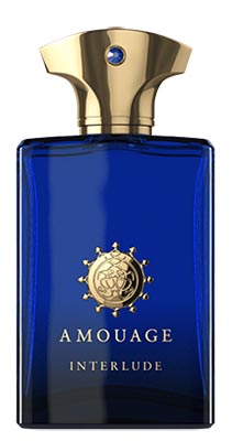 A bottle of Amouage Interlude Man.