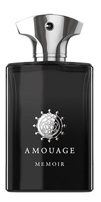 A bottle of Amouage Memoir Man.
