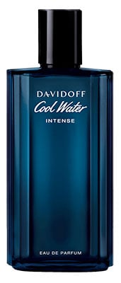 A bottle of Davidoff Cool Water Intense