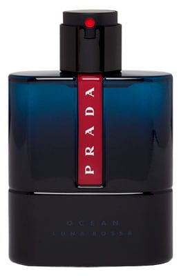 A bottle of Prada Luna Rossa Ocean.
