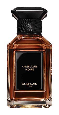 A bottle of Guerlain Angélique Noire.
