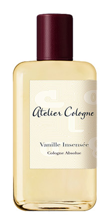 A bottle of Atelier Cologne Vanille Insensée.