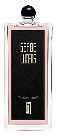 A bottle of Serge Lutens Un Bois Vanille.